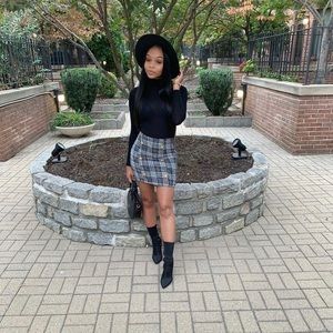 Plaid skirt